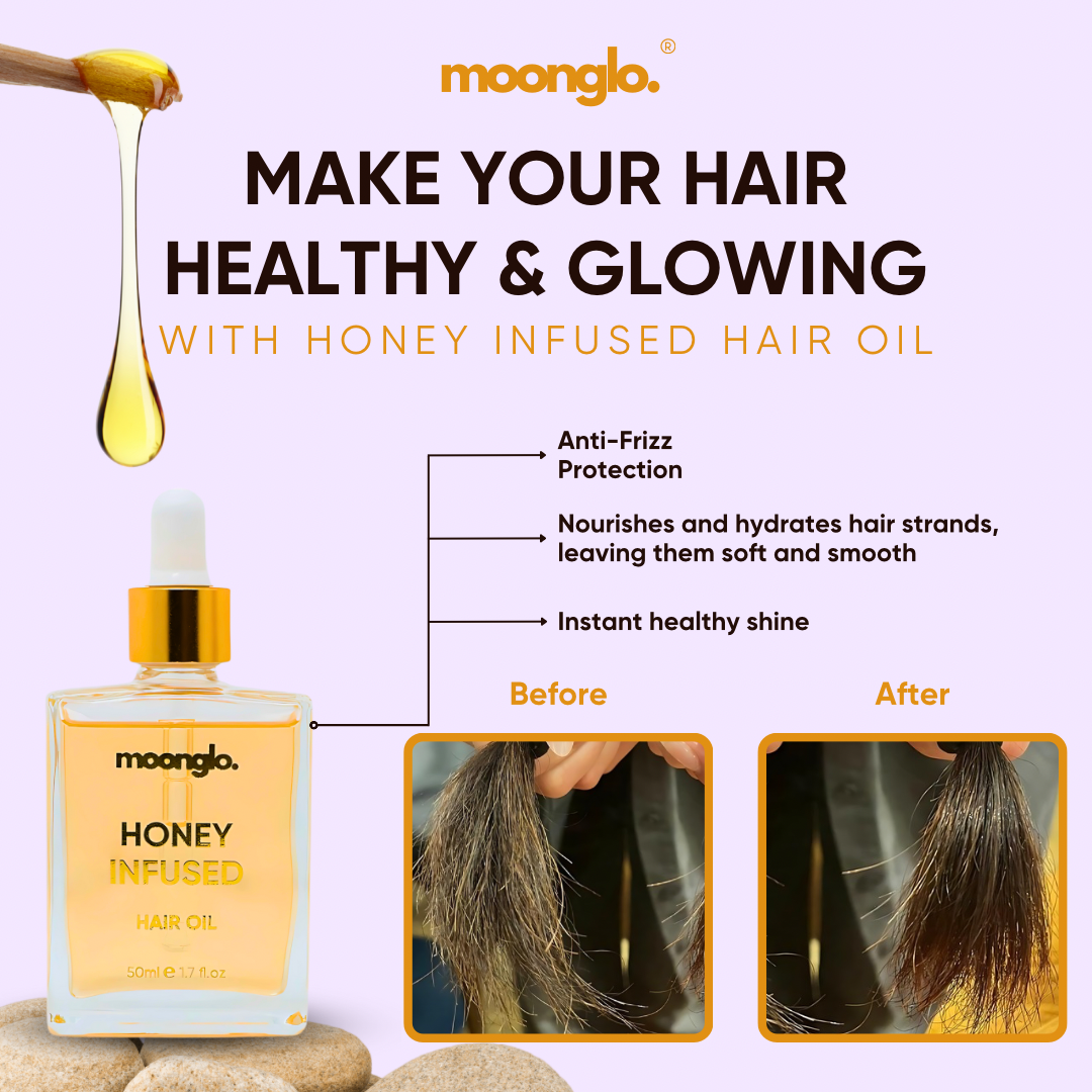 Honey Infused Hair Oil