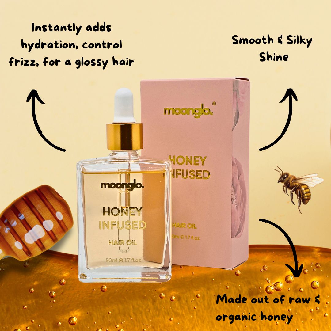 Honey Infused Hair Oil - Moonglo